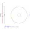 Re-Bo Fém körfűrésztárcsa durva HZ 125X1,2 mm