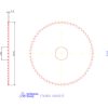 Re-Bo Fém körfűrésztárcsa durva HZ 160X2,5 mm
