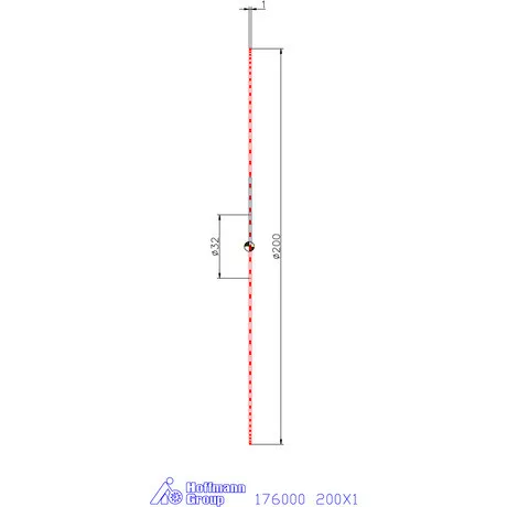 Re-Bo Fém körfűrésztárcsa durva HZ 200X1 mm