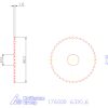 Re-Bo Fém körfűrésztárcsa durva HZ 63X1,6 mm