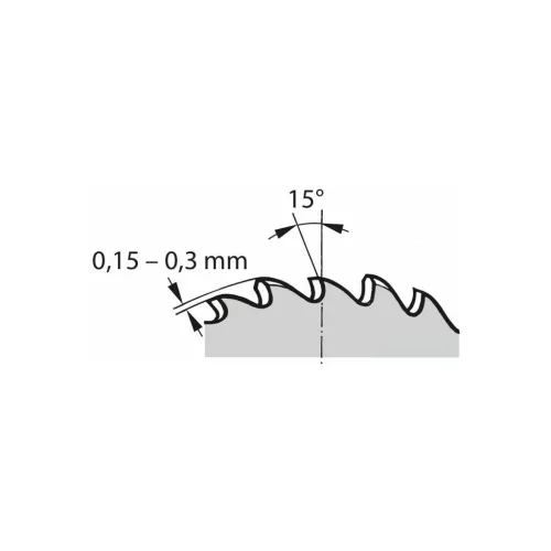 Re-Bo Fém körfűrésztárcsa durva HZ 63X6 mm
