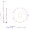 Re-Bo Fém körfűrésztárcsa durva HZ 80X1,2 mm