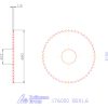Re-Bo Fém körfűrésztárcsa durva HZ 80X1,6 mm