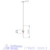 Re-Bo VHM körfűrésztárcsa DIN 1838 B durva 30X0,3 mm
