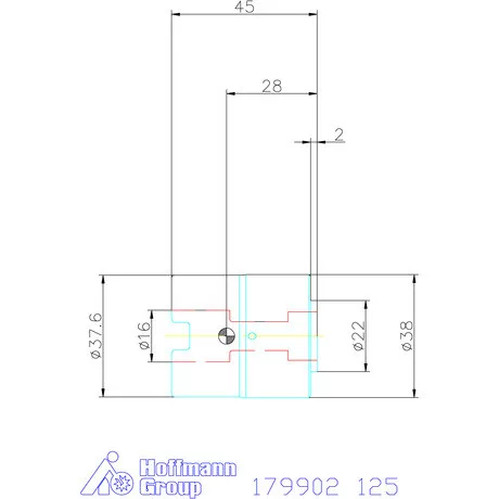 Garant Fűrészlap adapter 125 mm