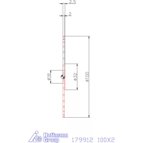 Garant Körfűrész lap 100X2 mm