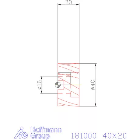 Garant Homlok-palástmaró N 40X20 mm
