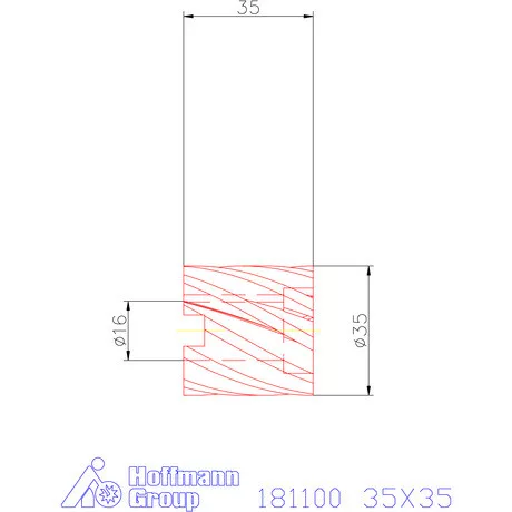 Garant Homlok-palástmaró H 35X35 mm