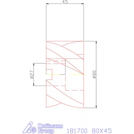 Garant Homlok-palástmaró W 80X45 mm