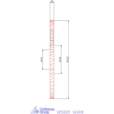 Garant Tárcsamaró 160X8 mm