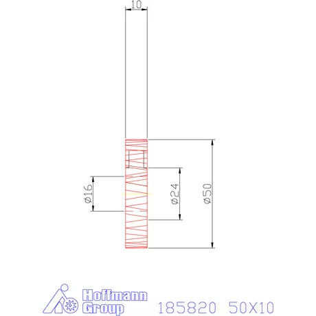 Garant Tárcsamaró 50X10 mm