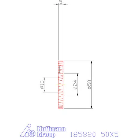 Garant Tárcsamaró 50X5 mm