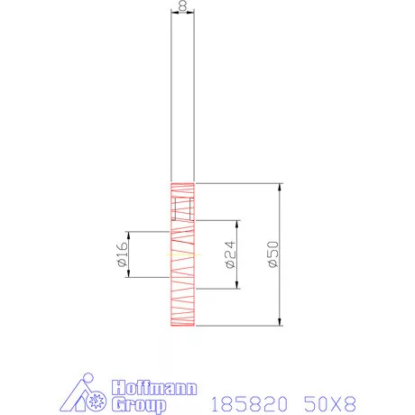Garant Tárcsamaró 50X8 mm