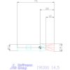 Garant Hosszlyukmaró HSS-Co8 14,5 mm