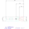 Garant Hosszlyukmaró HSS-Co8 21,7 mm