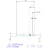 Garant Hosszlyukmaró HSS-Co8 2,8 mm
