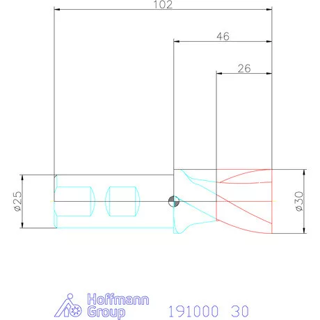 Garant Hosszlyukmaró HSS-Co8 30 mm