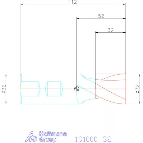 Garant Hosszlyukmaró HSS-Co8 32 mm