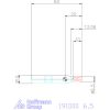 Garant Hosszlyukmaró HSS-Co8 6,5 mm