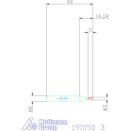 Garant Hosszlyukmaró HSS-PM 3 mm