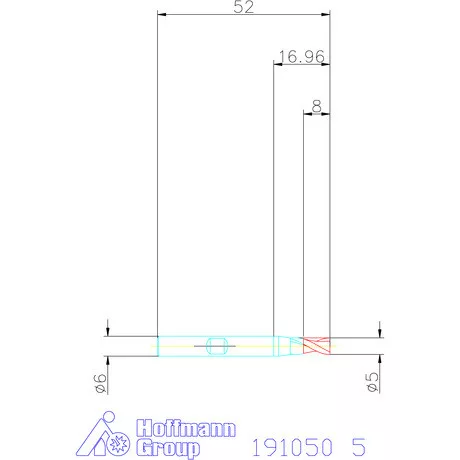 Garant Hosszlyukmaró HSS-PM 5 mm