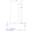 Garant Hosszlyukmaró 2,5 mm