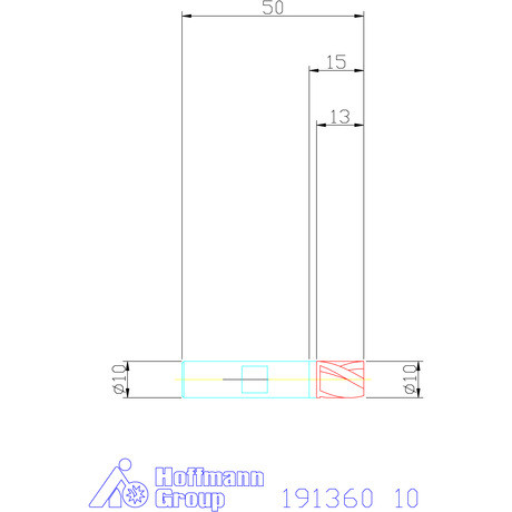 Holex Mini maró HSS-Co8 10 mm