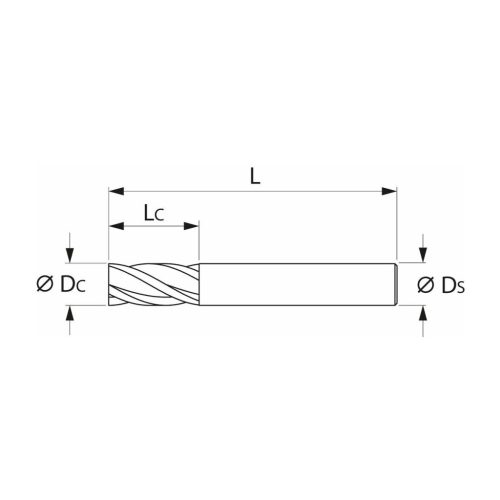 Holex Mini maró HSS-Co8 6 mm