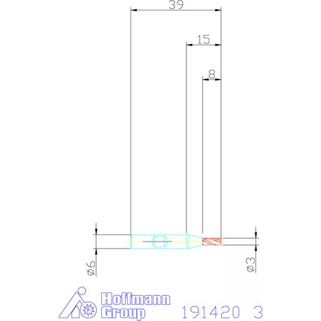 Holex Mini-maró HSS-PM 3 mm