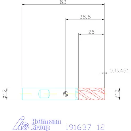 Holex Maró HSS-E-SPM HPC 12 mm