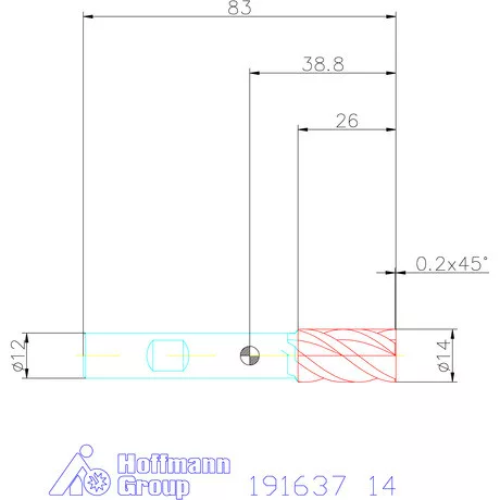 Holex Maró HSS-E-SPM HPC 14 mm