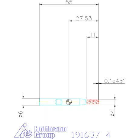 Holex Maró HSS-E-SPM HPC 4 mm