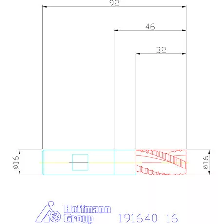 Garant Forgácstörős maró 16 mm