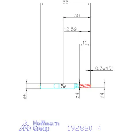Garant Nagyoló maró HSS-PM 4 mm