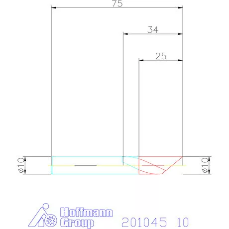 Garant VHM maró 10 mm