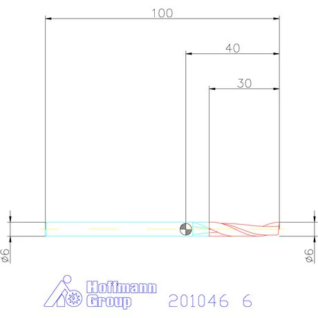 Garant VHM maró 6 mm