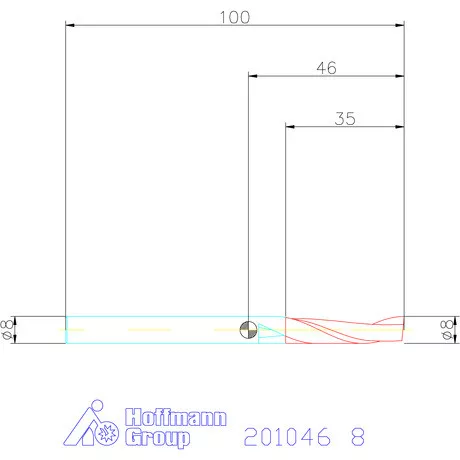 Garant VHM maró 8 mm