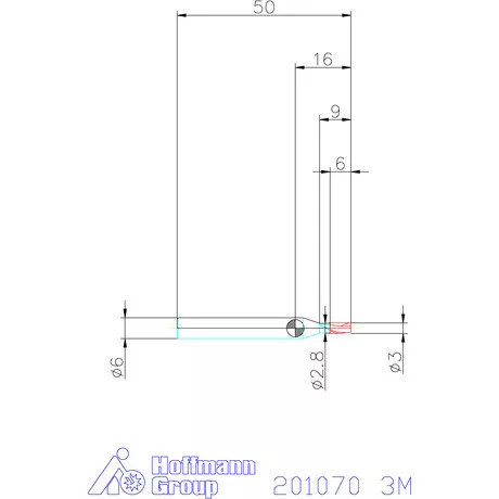 Garant Garant Master Alu VHM szármaró HPC 3M mm
