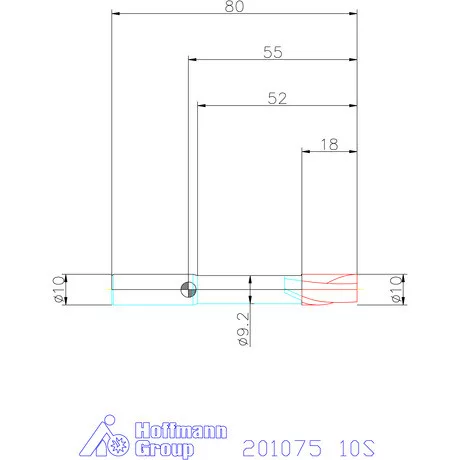 Garant Garant Master Alu VHM szármaró HPC 10S mm
