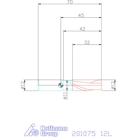 Garant Garant Master Alu VHM szármaró HPC 12L mm