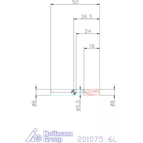 Garant Garant Master Alu VHM szármaró HPC 6L mm