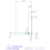 Garant VHM mikromaró 0,1X0,3 mm
