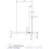 Garant VHM mikromaró 0,4X1 mm