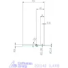 Garant VHM mikromaró 0,4X8 mm