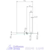 Garant VHM mikromaró 0,6X8 mm