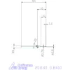 Garant VHM mikromaró 0,8X10 mm