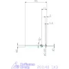 Garant VHM mikromaró 1X3 mm