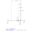 Garant VHM mikromaró 1X4 mm