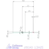 Garant VHM mikromaró 1,5X25 mm