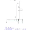 Garant VHM mikromaró 1,5X8 mm